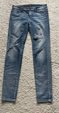 Y2K Vintage Miss Sixty Low Rise skinny Jeans 2000s W28  rip soul to soul