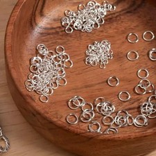 Sterling Silver Jump Rings 925 Heavyweight Jewellery Making Finding 3-6mm