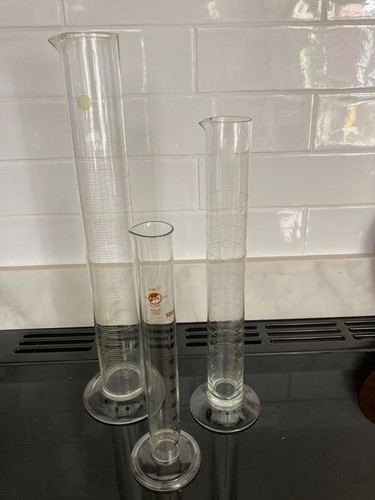 Vintage laboratory glassware