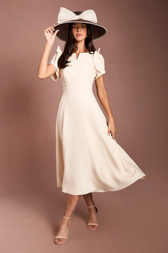 Coast ivory midi dress - ivory,