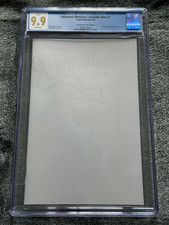 Invisible Man #1 ERROR Variant 1-Per-Store Thank You CGC 9.9 Rare Horror Key