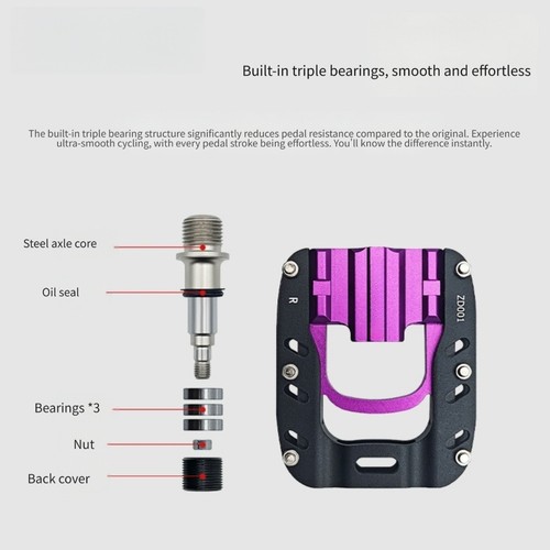 Aluminum folding pedals for - folding,