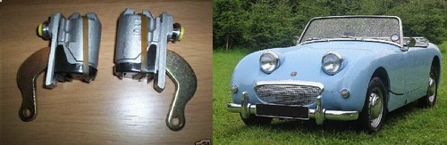 Austin healey frogeye - (x2),