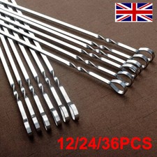 12/24/36PCS LONG Metal Kebab