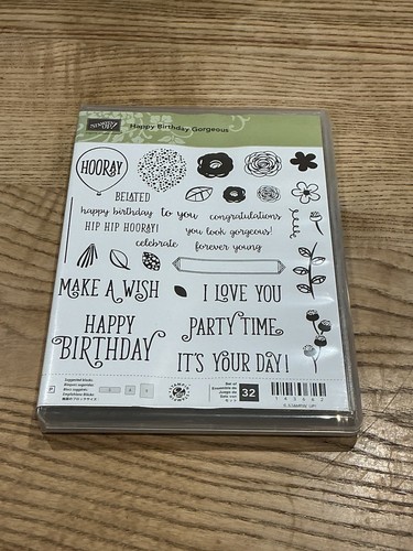 Stampin happy birthday - happy,