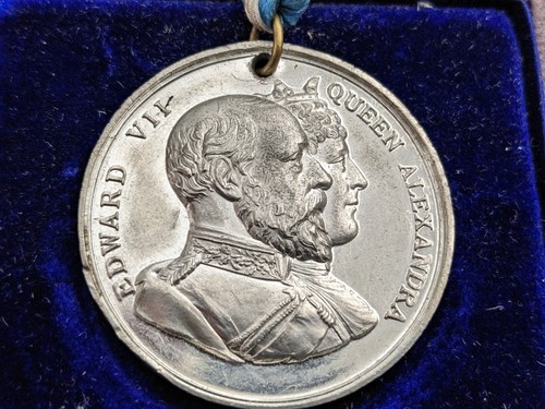 Coronation medal 1902 very - medal,
