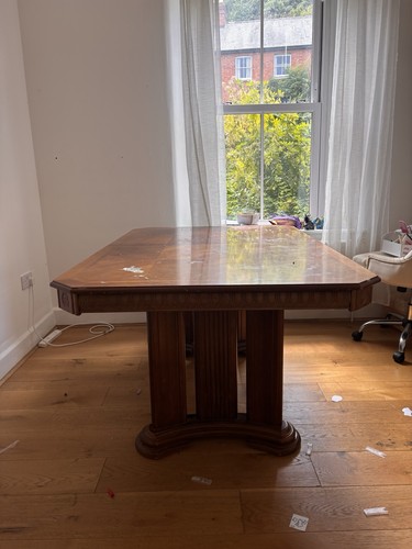 Solid wood dining - dining, table