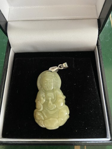 Natural green jade carved - natural,