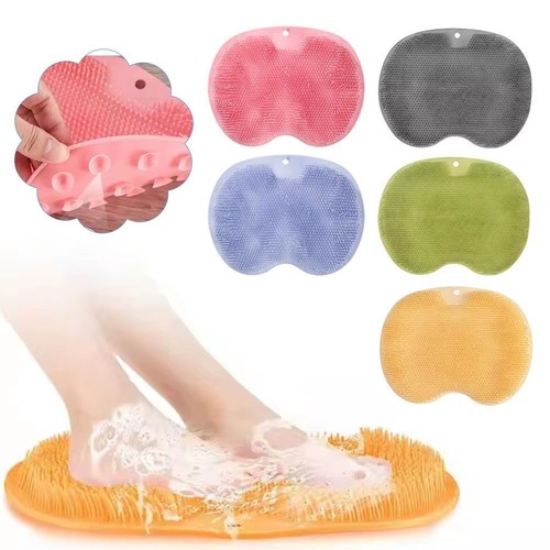 Shower foot scrubber - scrubber, back