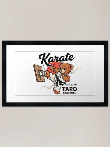 Karate black belt bear - karate,
