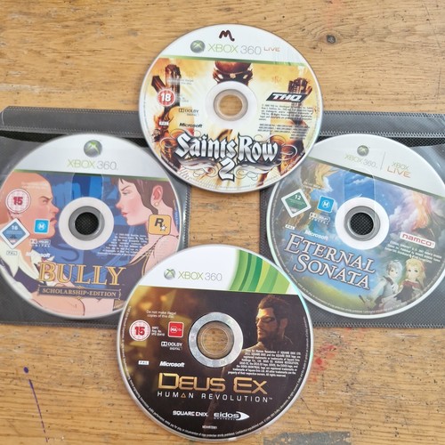 Xbox 360 games discs - 360, only