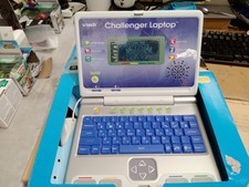 VTech Challenger Laptop, Blue, Kids Laptop with Vocabulary, Maths & French Learn