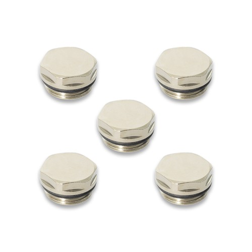 Blanking plug 2 chrome - blanking,