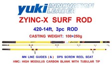 NEW YUKI ZYINC-X 14ft 3pc SURF