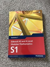 Edexcel AS and A Level Modular Mathematics Statistics 1 S1 by Gillian Dyer, Jane