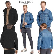Brave Soul Mens Denim Jacket