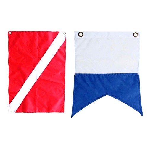 Nylon flag scuba dive - dive,