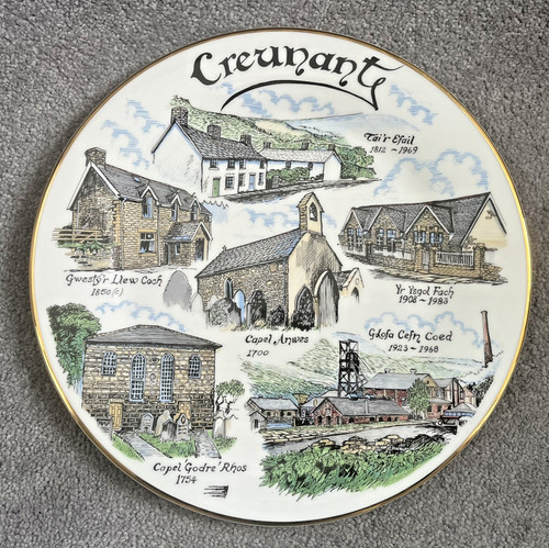 Welsh pottery eisteddfod plate - pottery,