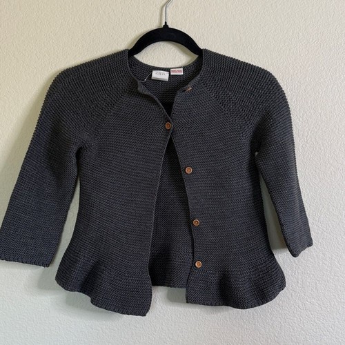 Zara crocheted peplum girls