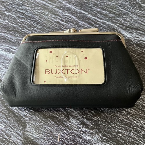 Buxton soft leather black - buxton,