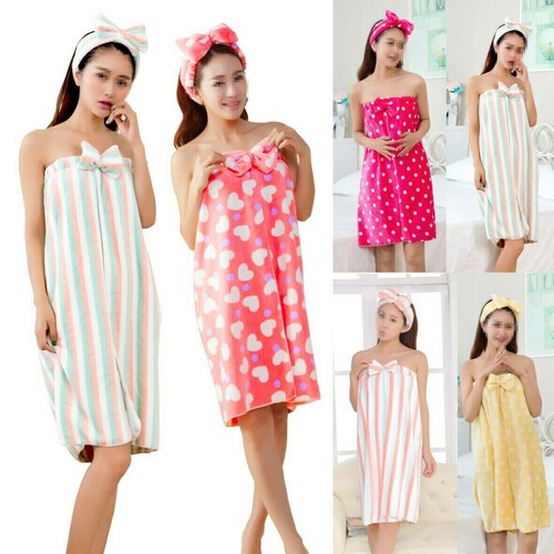 Women bowknot bath robe - bowknot,