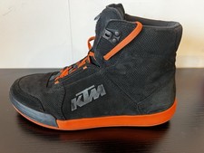 KTM Alpinestar Chrome Shoes Black/Orange UK Size 9