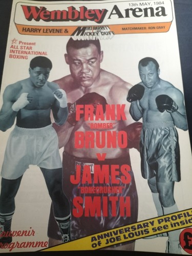 Vintage boxing programme frank - boxing,
