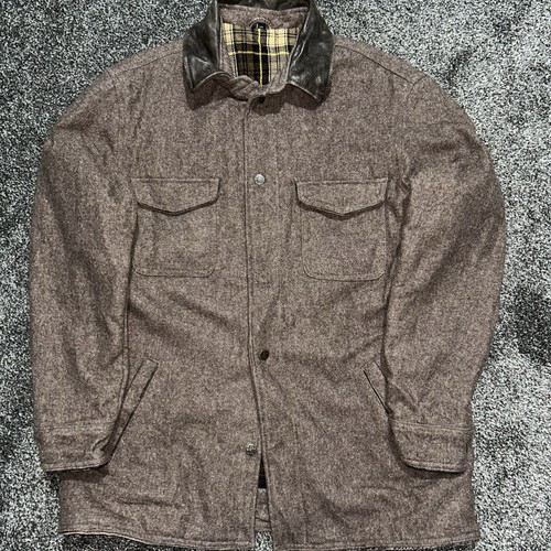 Men brown wool - brown, hunting