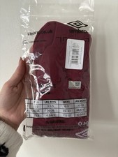 Umbro Burgundy Football Socks