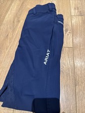 Ariat youth Navy Breeches Age 14