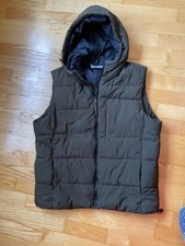 ZARA padded gilet with hood