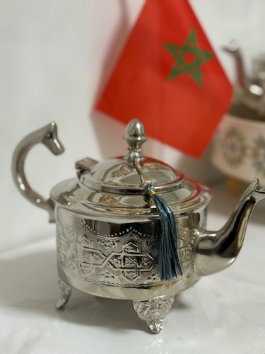 Morrocan tea pot - tea,