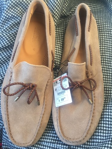 Zara suede moccasins - suede,