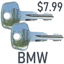 2 BMW ROOF RACK Keys made by