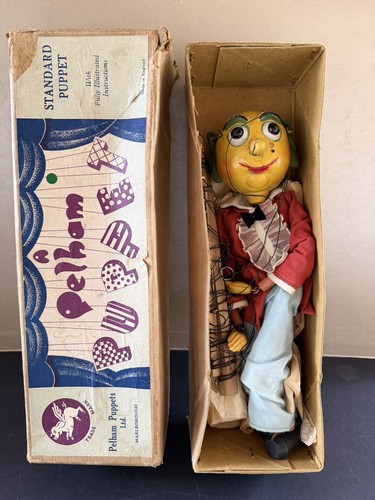 Vintage pelham puppet - pelham, mr