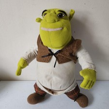 Shrek Plush Talking Soft Toy 2003 From Shrek 2 Hasbro Dreamworks