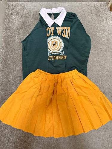 Girls school cheerleader - school,