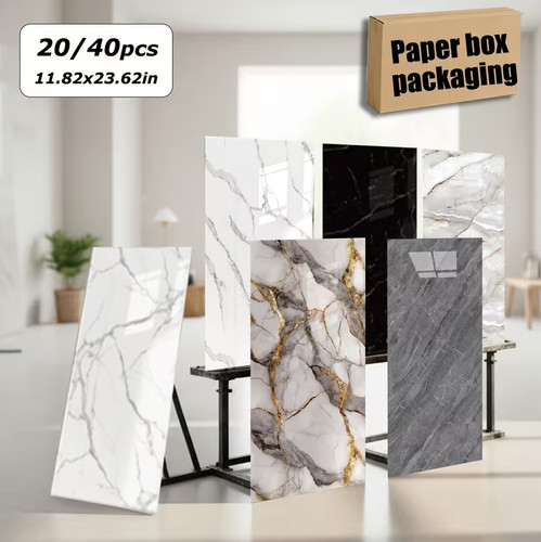 40x pvc 5mm marble - 20-40x, tiles