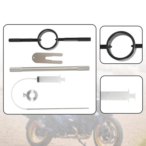 Motorcycle fork service - motorcycle, tool