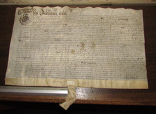 1689 VELLUM INDENTURE REIGN OF