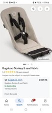Bugaboo Donkey5 Seat Fabric