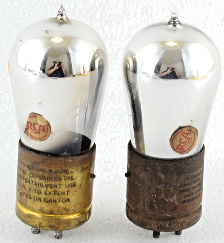 Pair rca radiotron - pair,