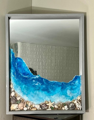 Handmade coastal resin - coastal,