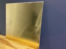 Gold acrylic mirror for laser