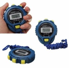 Digital Handheld Sports Stopwatch Stop Watch Timer Alarm Counter Timer Portable