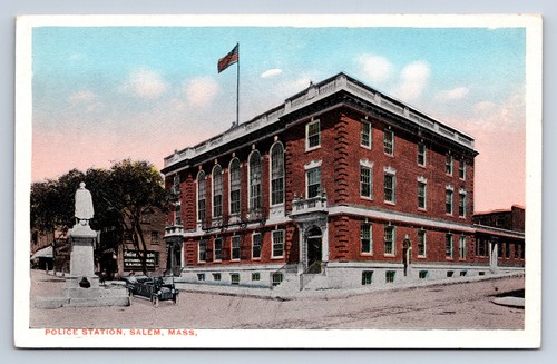 Vintage postcard salem - postcard,