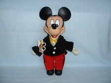 MICKEY MOUSE Large 15" Vintage MOUSEKETOYS Soft Body Doll Figure Toy (DISNEY)
