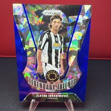 2025 Prizm Club World Cup Zlatan Ibrahimovic #13 Legendary Talents BLUE ICE /99