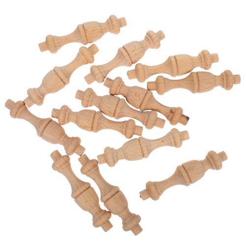 Pcs wood spindles - spindles, miniature