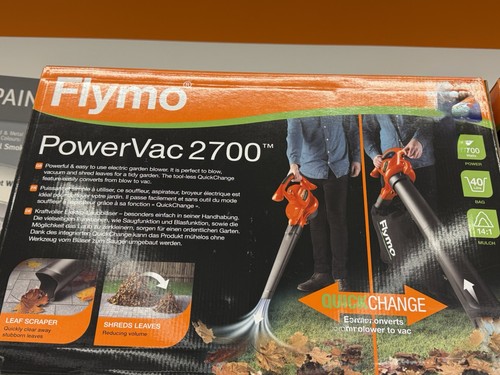 Flymo powervac 2700 - flymo,